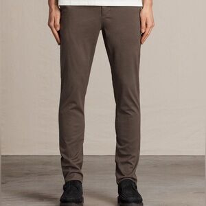 ALLSAINTS Park Skinny Chino in Men’s US 30 Olive